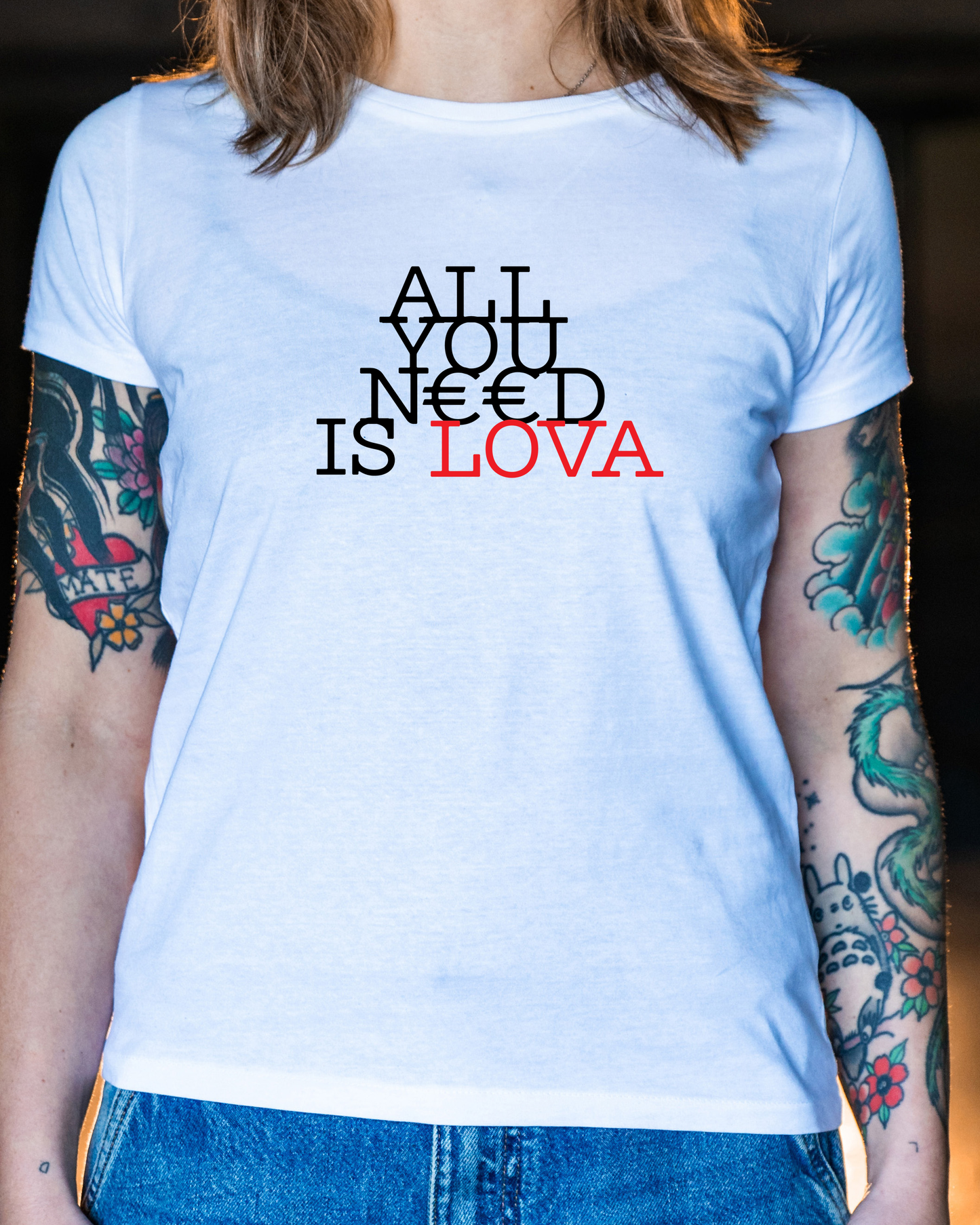 all you need is lova shirt