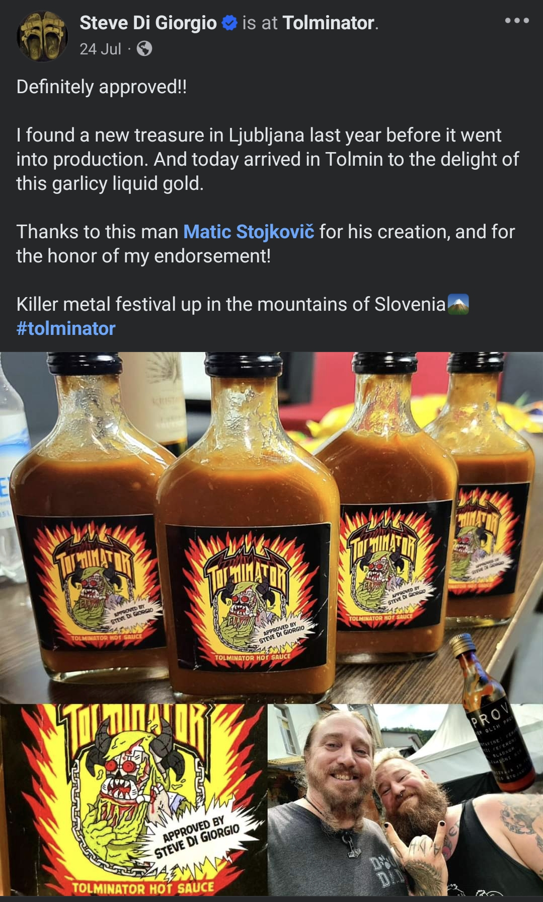 Tolminator Hot Sauce!
