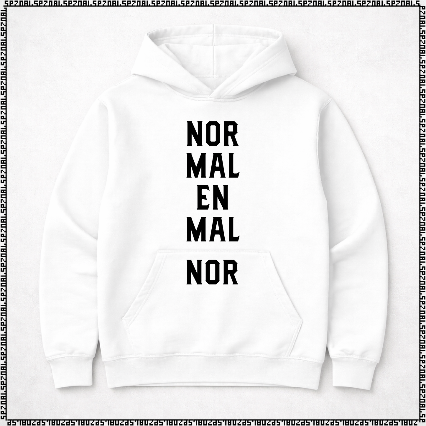 pulover s kapuco "normalen"