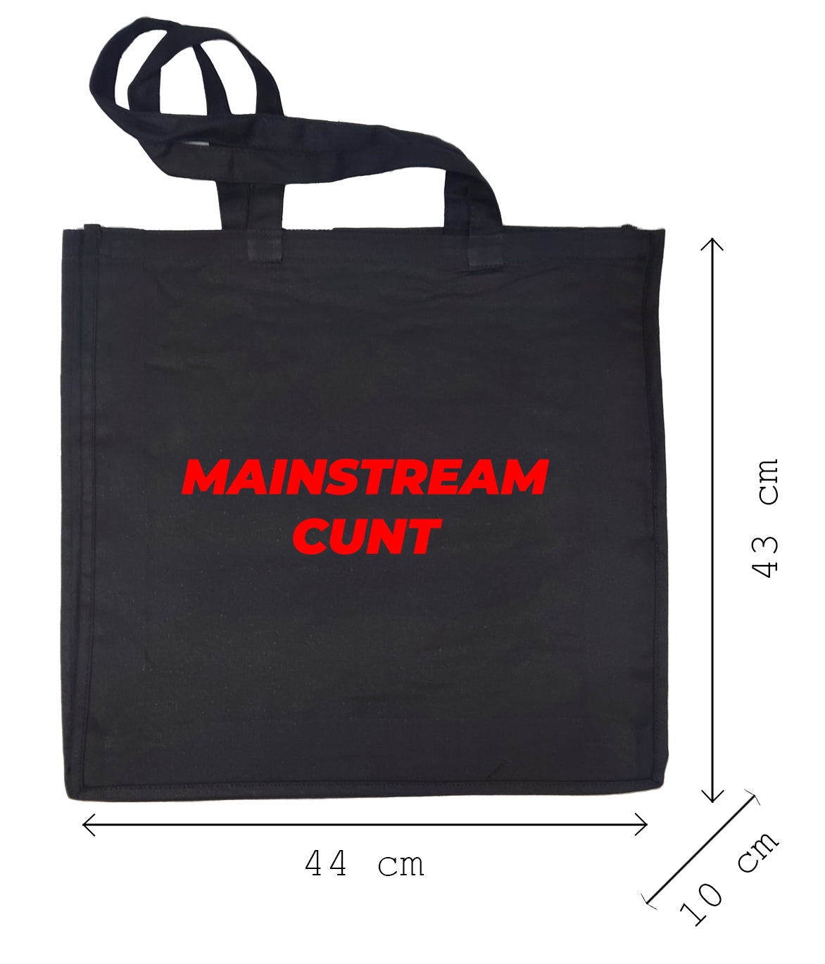 XL Nakupovalna vrečka - mainstream cunt