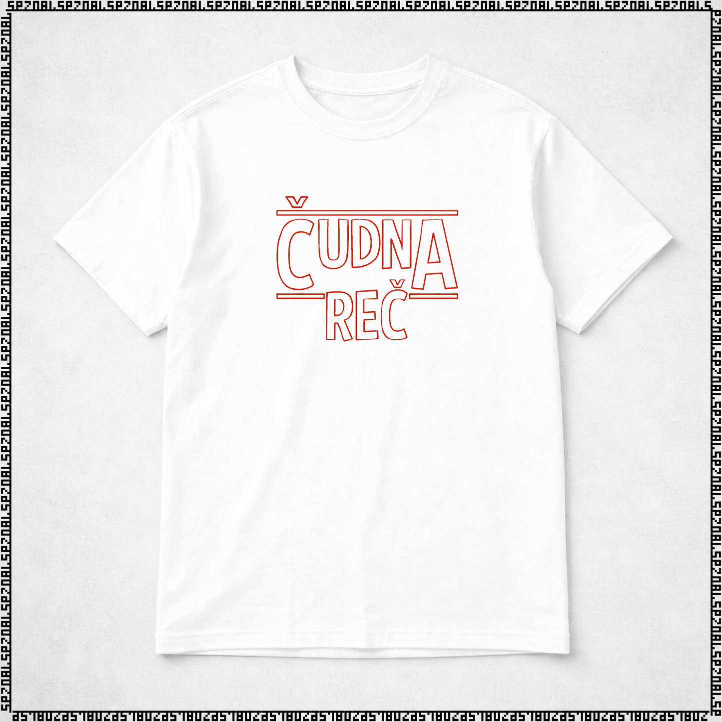 majica "čudna reč"