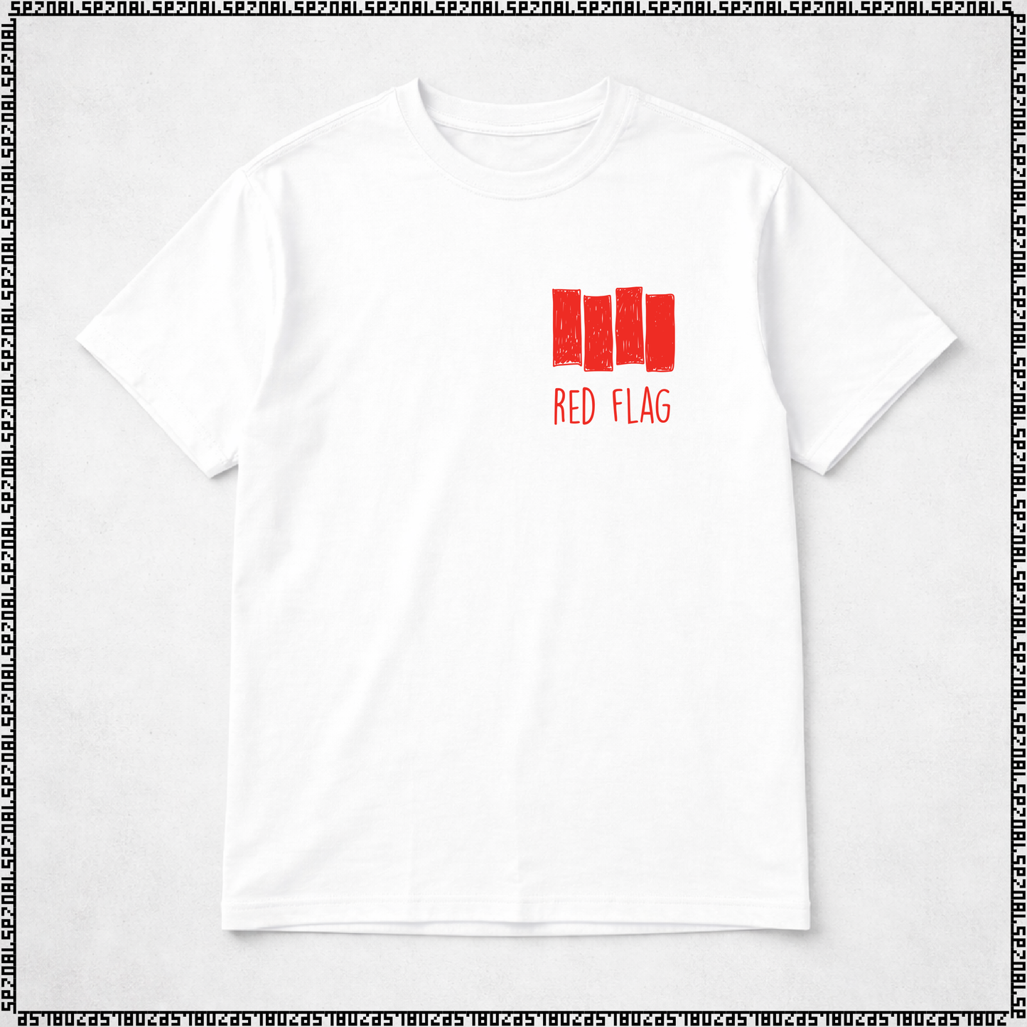 majica "red flag"