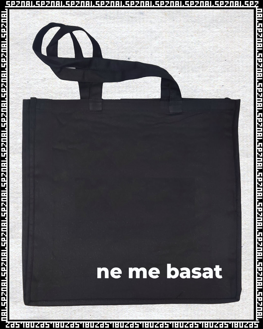 nakupovalna vreča "ne me basat"