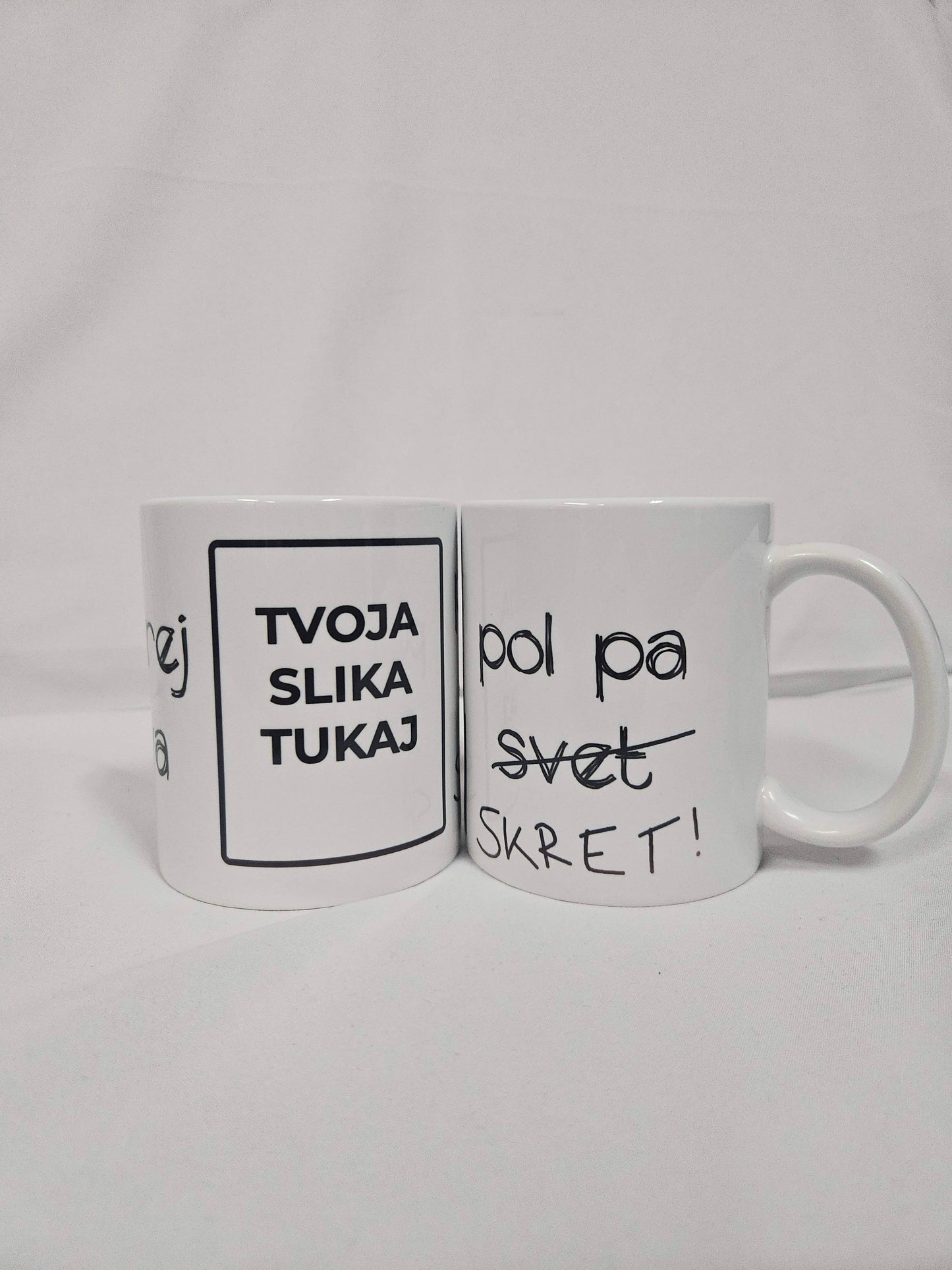 Skodelica - Najprej kava pol pa svet Personalizirana