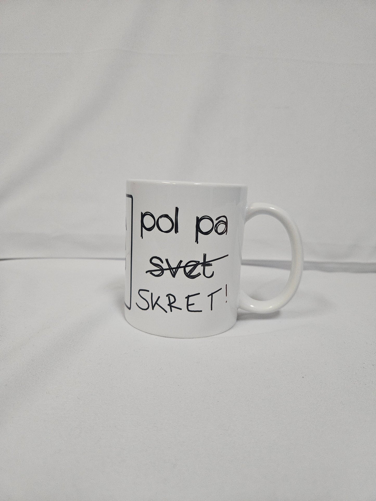 Skodelica - Najprej kava pol pa svet Personalizirana