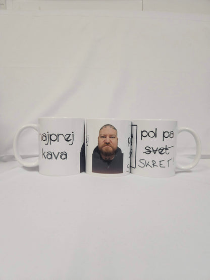 Skodelica - Najprej kava pol pa svet Personalizirana