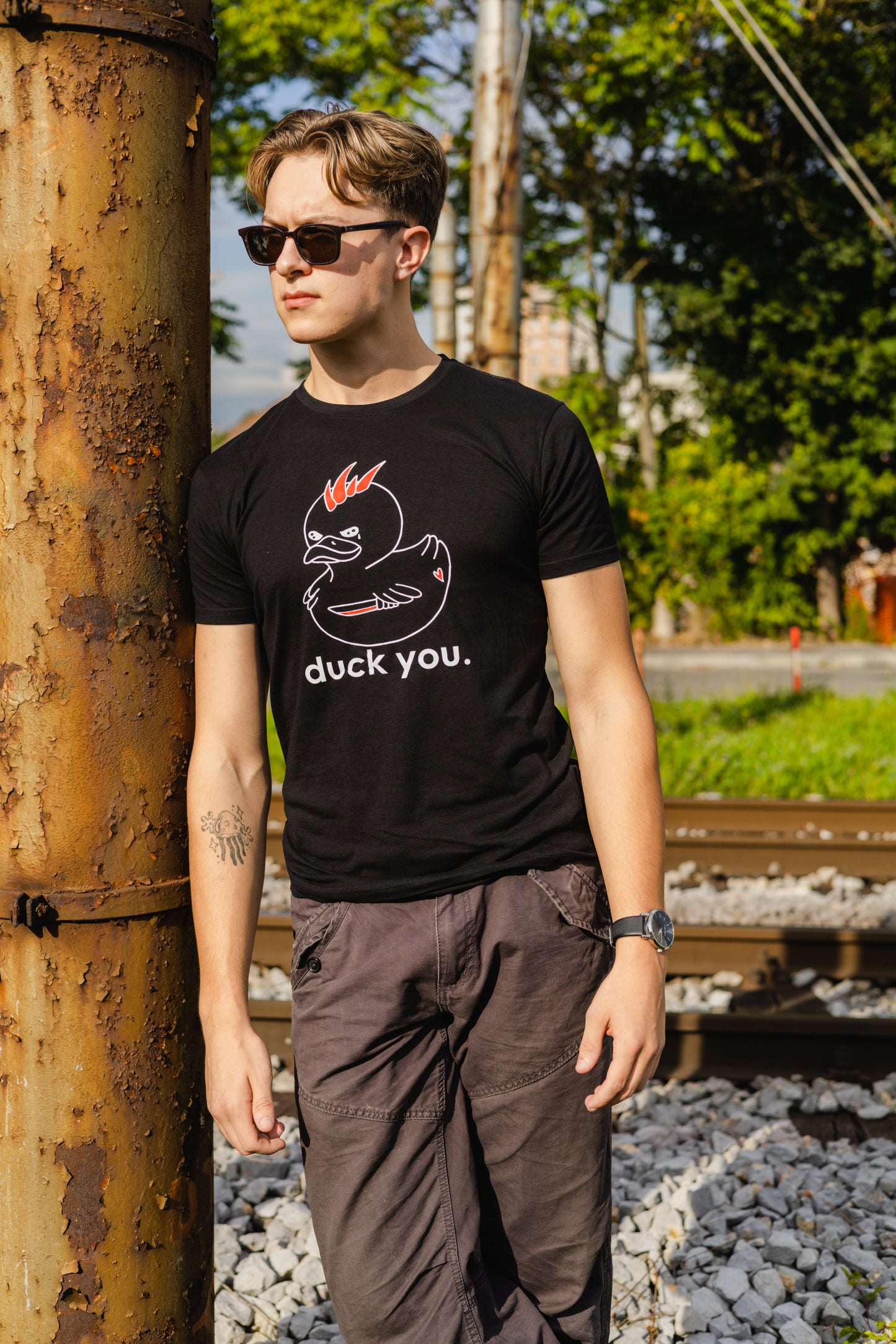 Duck you. shirt