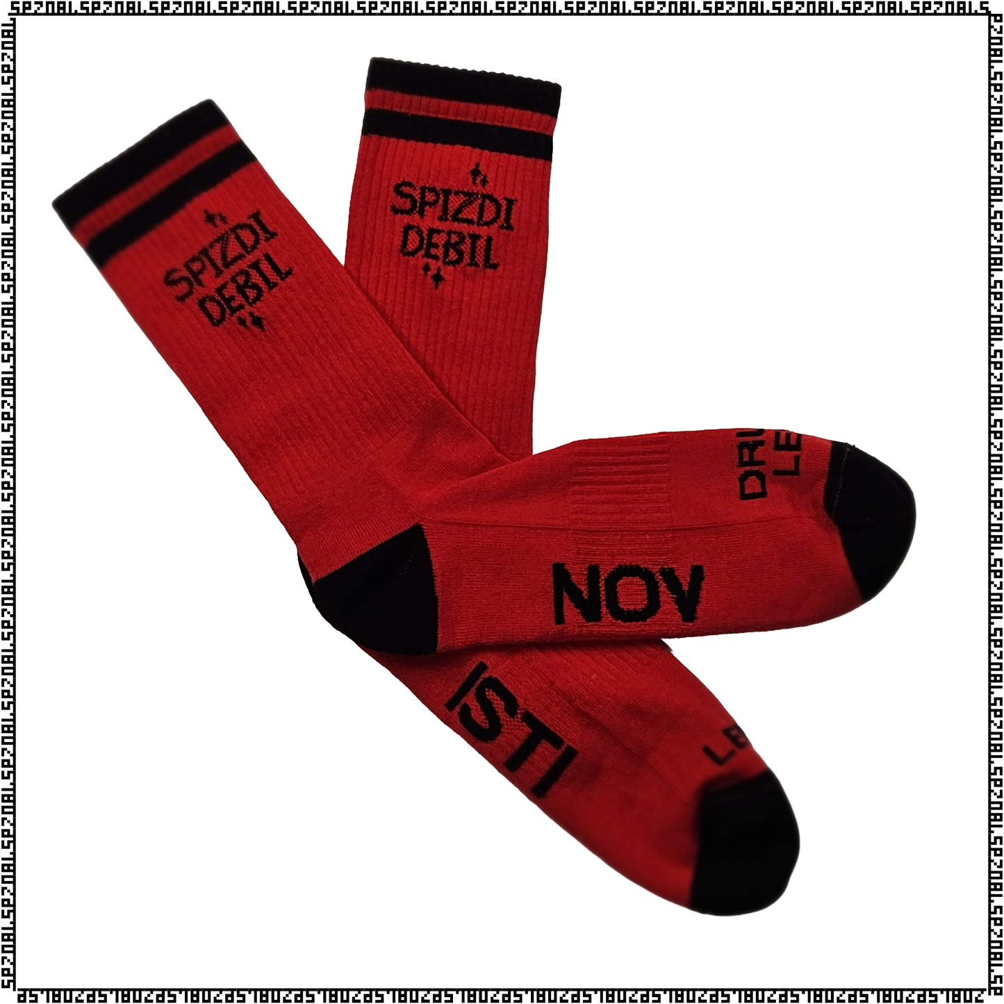 Vesele nogavice SPZDBL posebna izdaja.