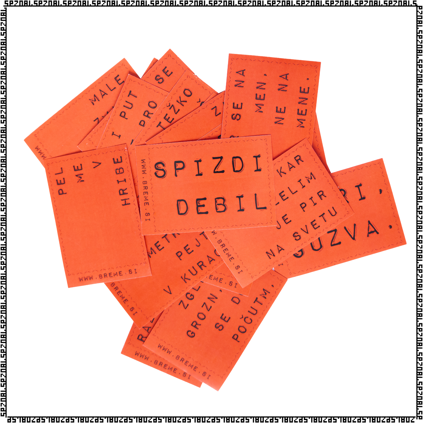 Komplet NA-VREME-ODPORNIH nalepk!