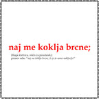 majica "naj me koklja brcne"