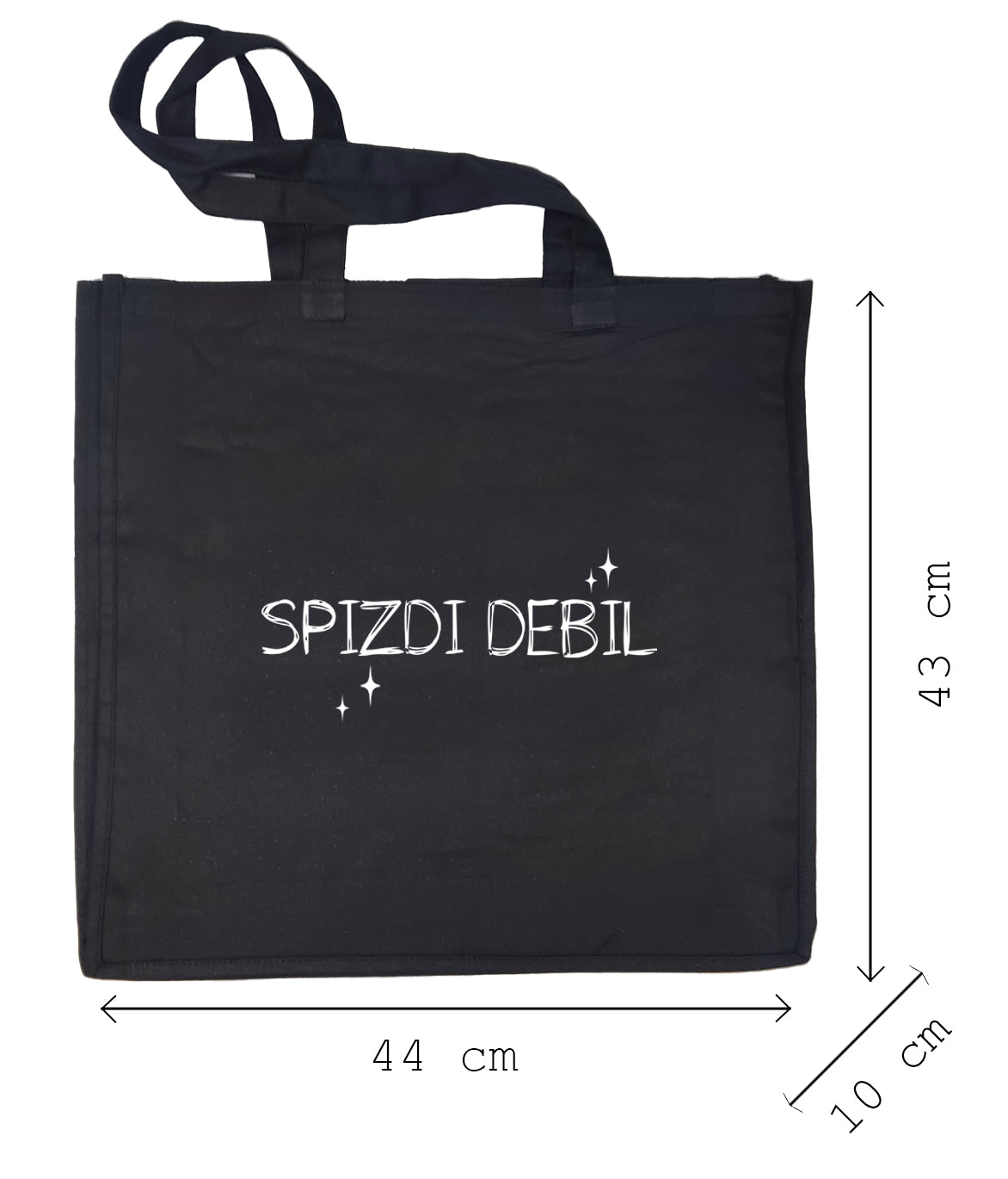 XL Nakupovalna vrečka - spizdi debil klasik