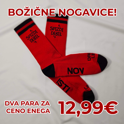 Vesele nogavice SPZDBL posebna izdaja.