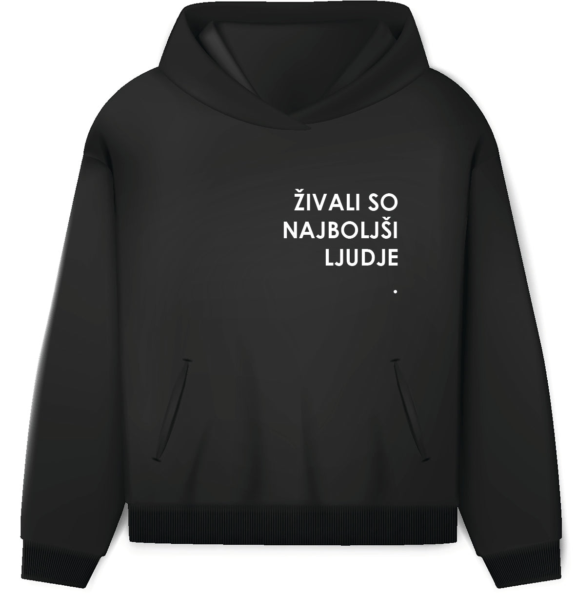 živali so najboljši ljudje. hoodie