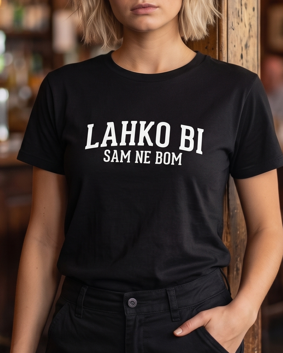 majica "lahko bi, sam ne bom"