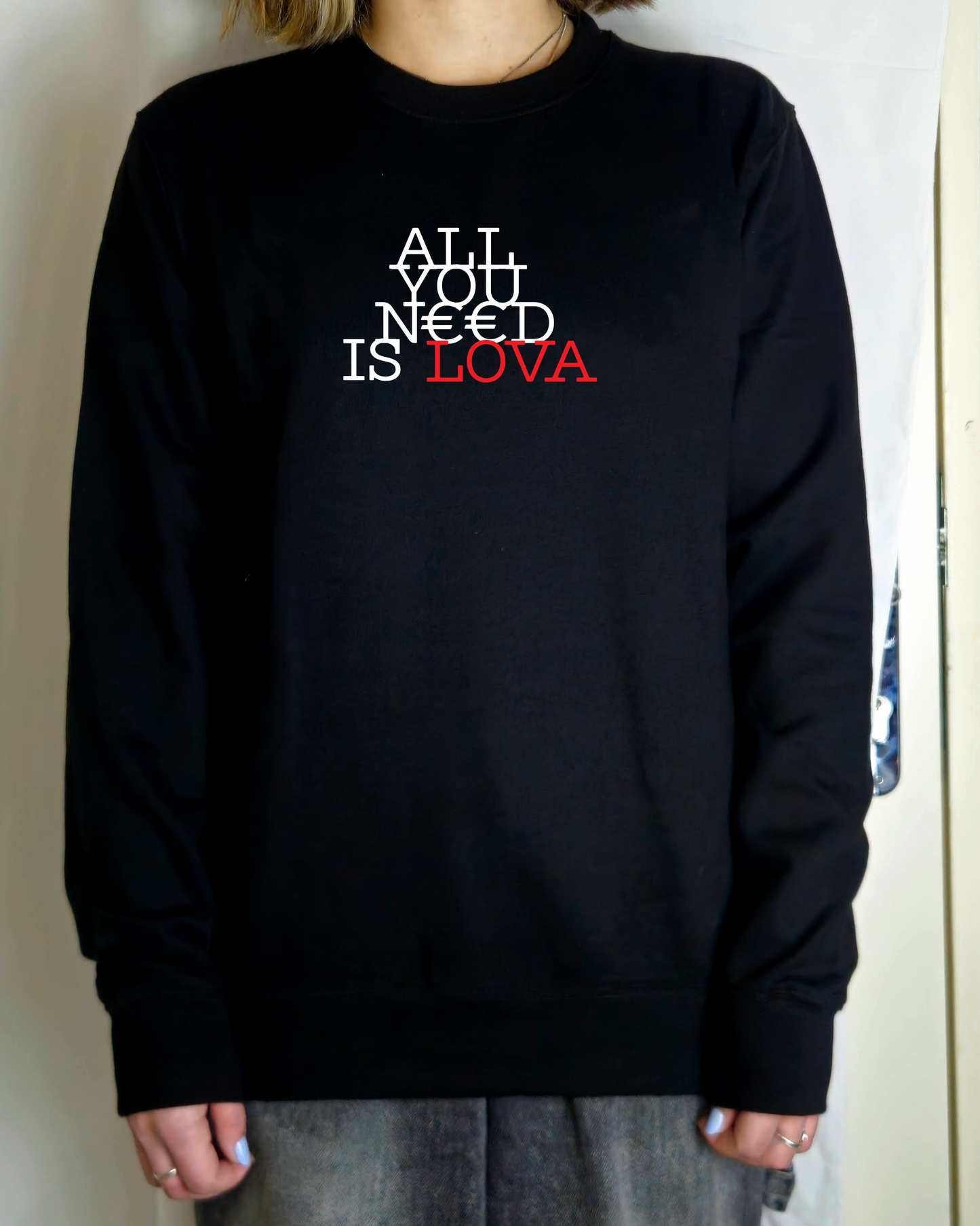 crewneck - pulover brez kapuce IZBRATI SI MORAŠ DIZAJN