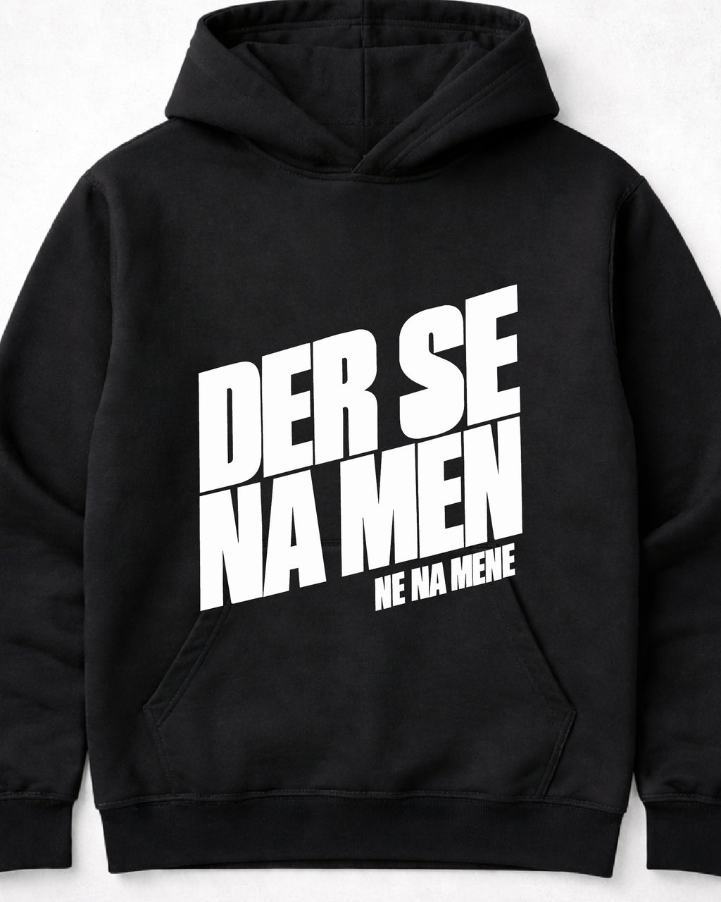 pulover s kapuco "der se na men ne na mene"