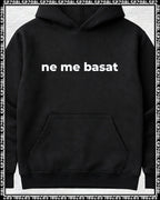 pulover s kapuco "ne me basat!
