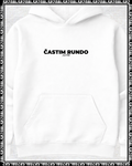 pulover s kapuco "častim rundo jutri"