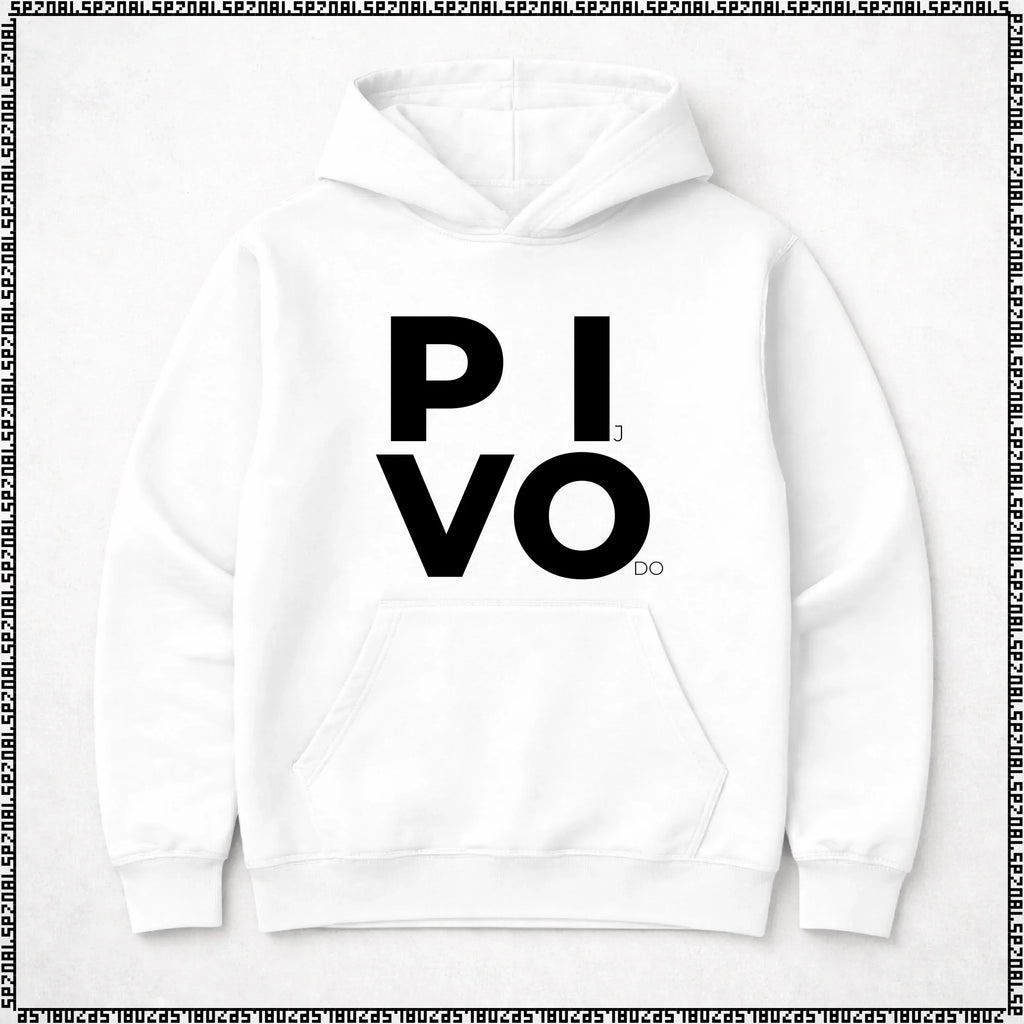 pulover s kapuco "PIj VOdo"