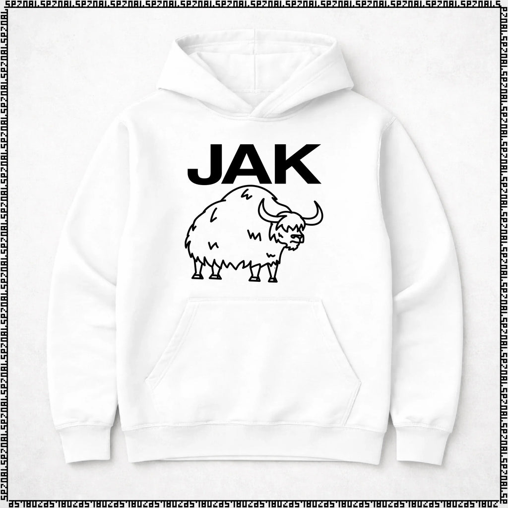 pulover s kapuco "jak"