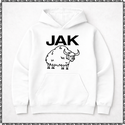 pulover s kapuco "jak"