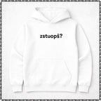 pulover s kapuco "zstuopš?