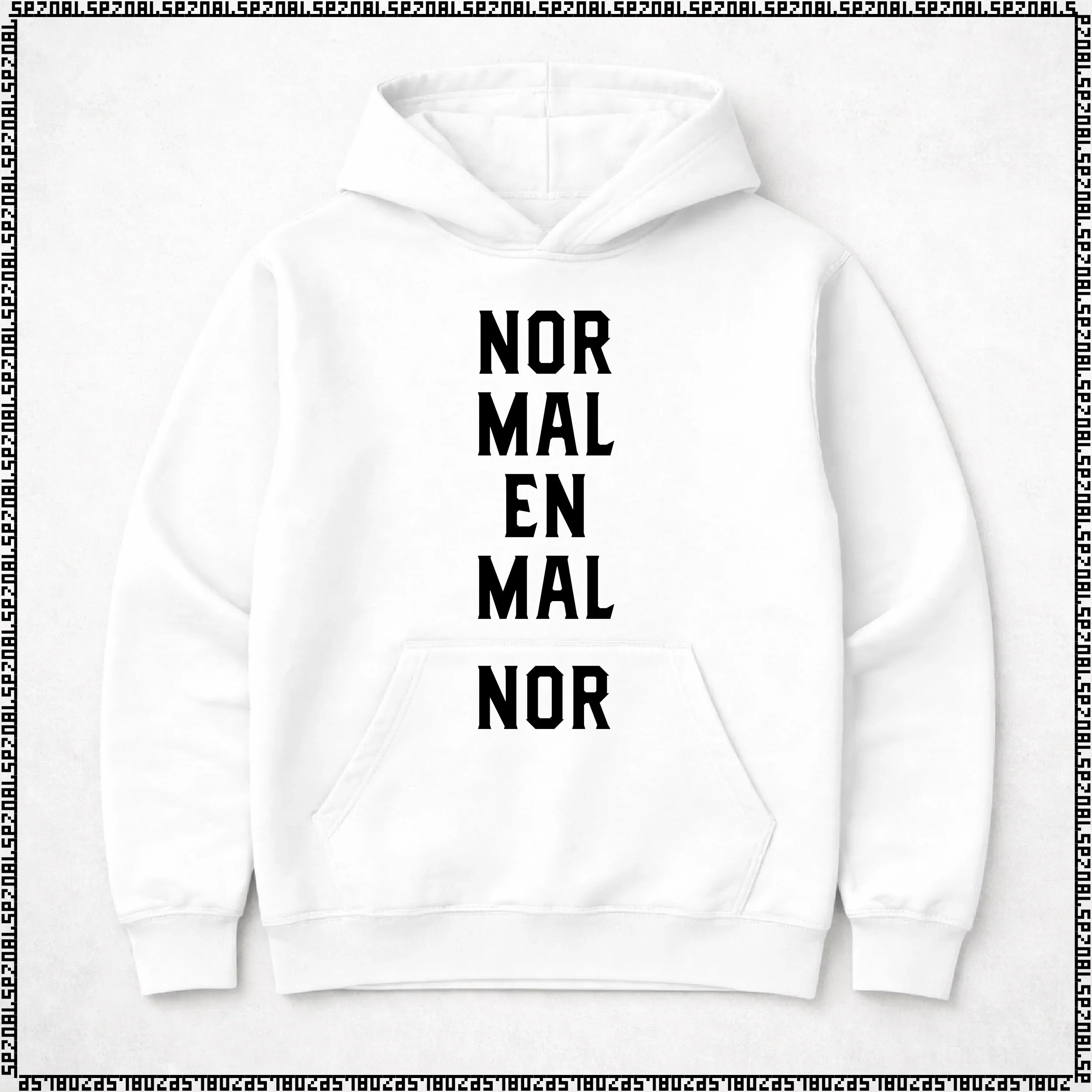 pulover s kapuco "normalen"
