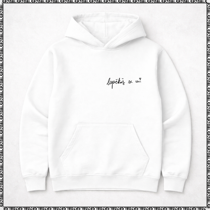 pulover s kapuco "lupčkaš se mi"