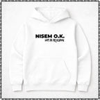 pulover s kapuco "nisem ok, sem pa prikupen"