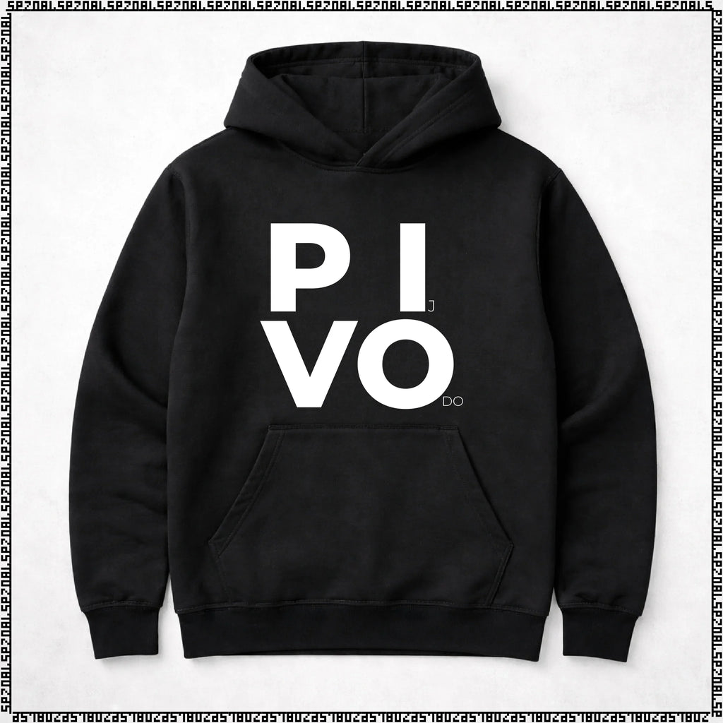 pulover s kapuco "PIj VOdo"