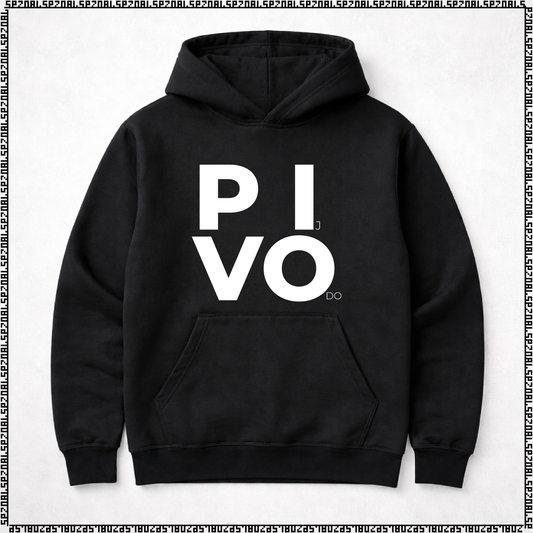 pulover s kapuco "PIj VOdo"