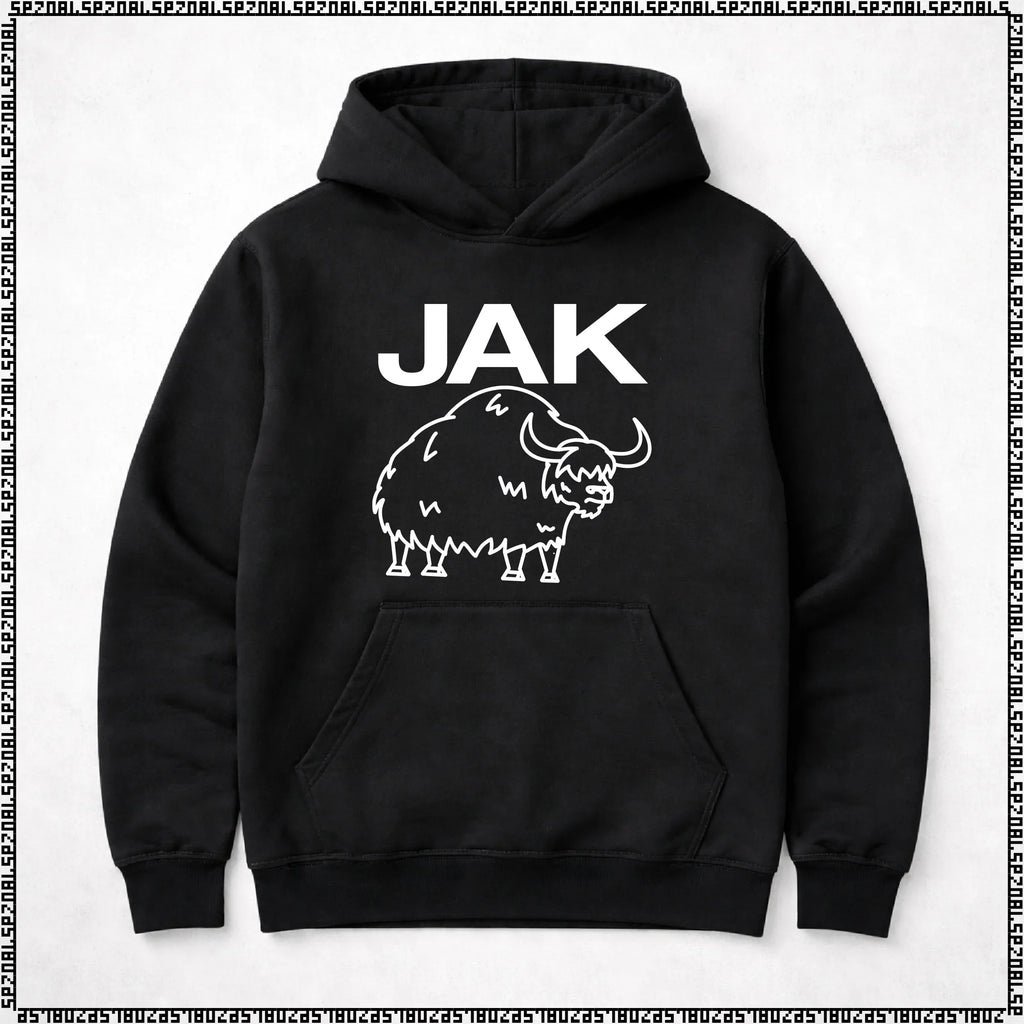 pulover s kapuco "jak"