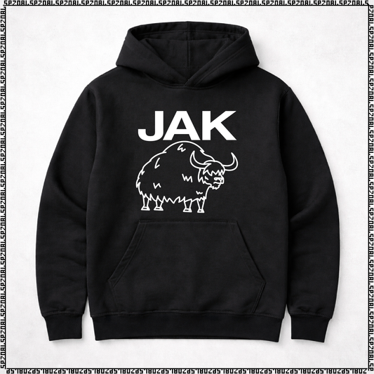 pulover s kapuco "jak"