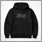 pulover s kapuco "slay"
