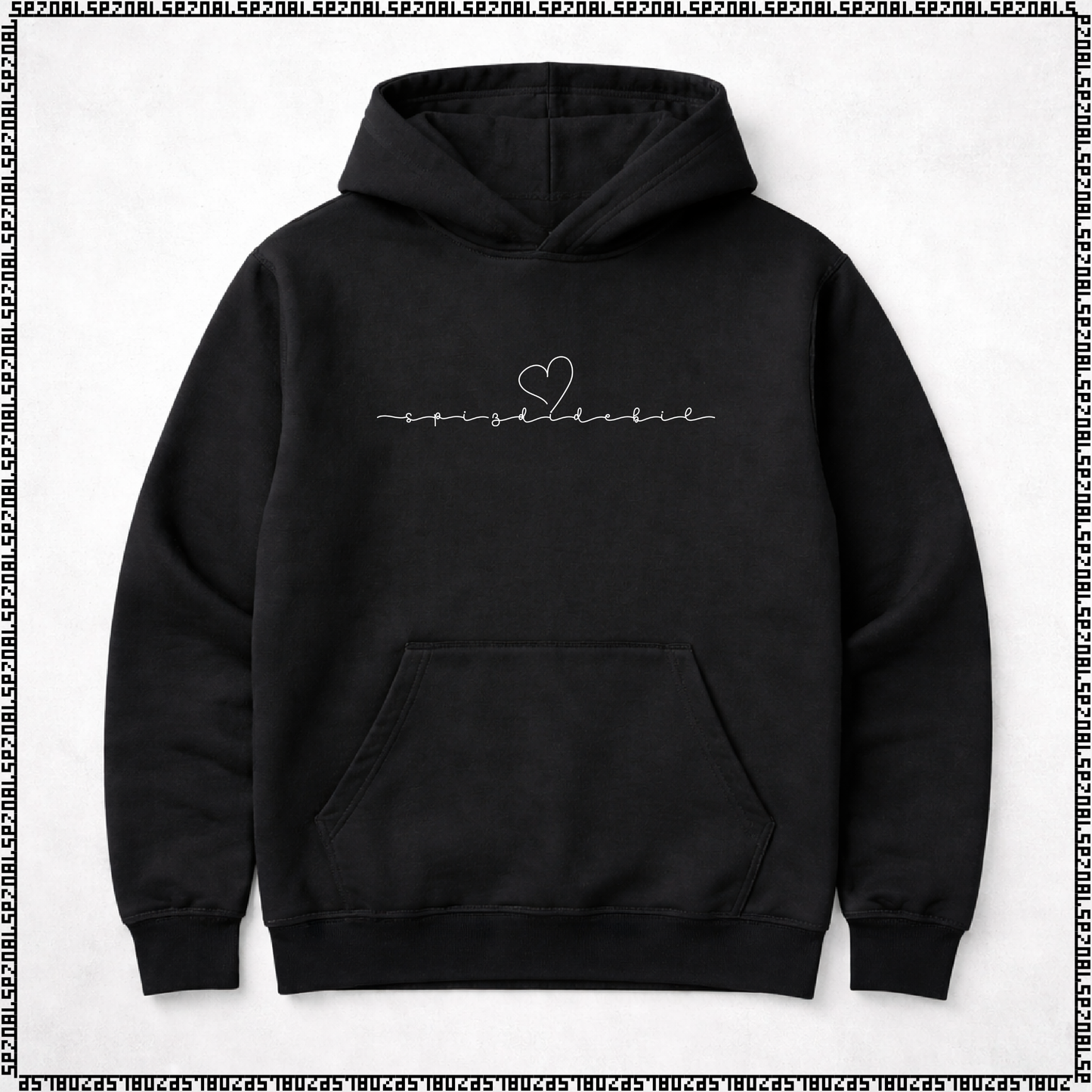 pulover s kapuco "incognito"