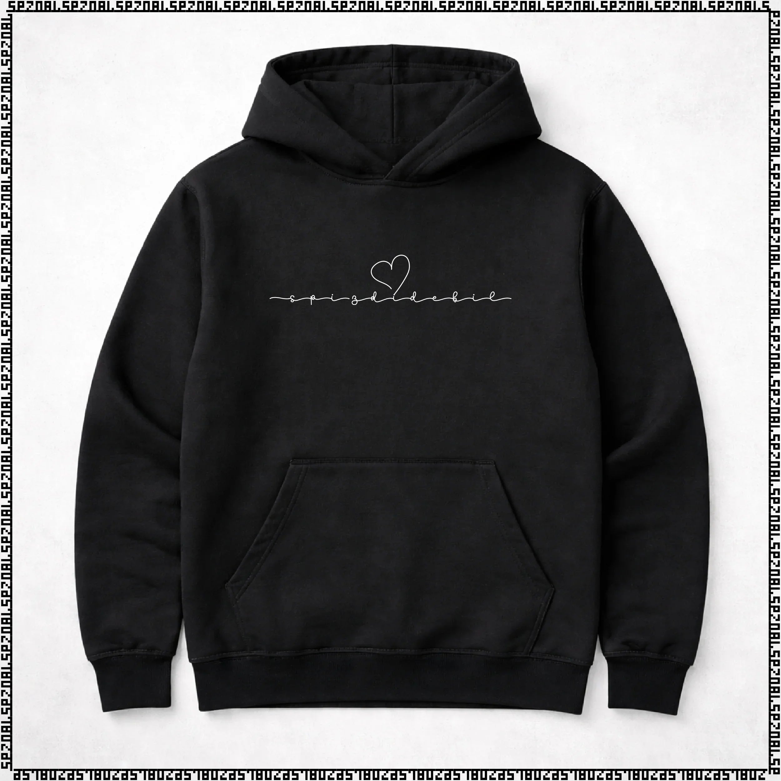 pulover s kapuco "incognito"