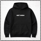 pulover s kapuco "reč osem"