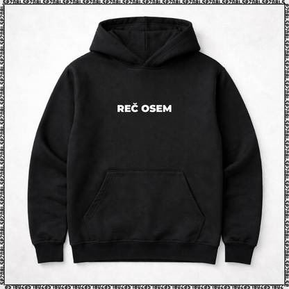 pulover s kapuco "reč osem"