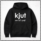 pulover s kapuco "kjut sam čist v pizdi"