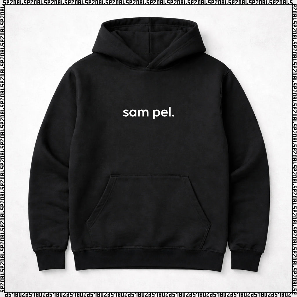 pulover s kapuco "sam pel"