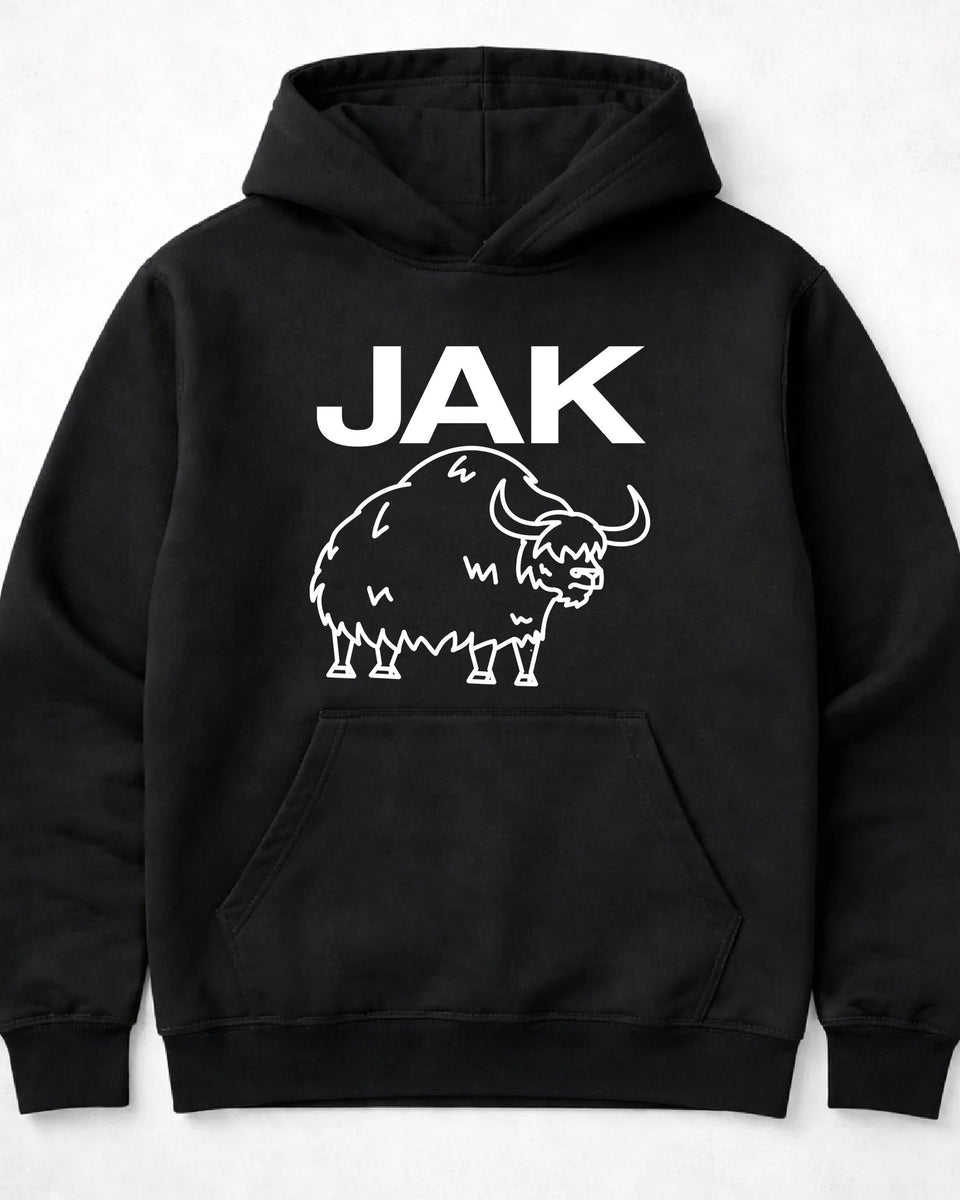 pulover s kapuco "jak"
