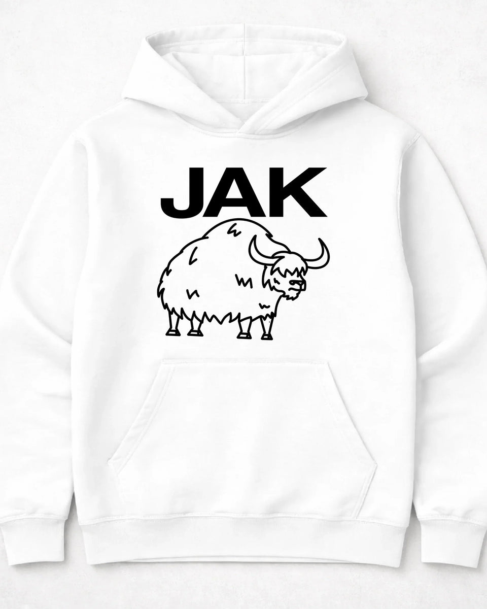 pulover s kapuco "jak"