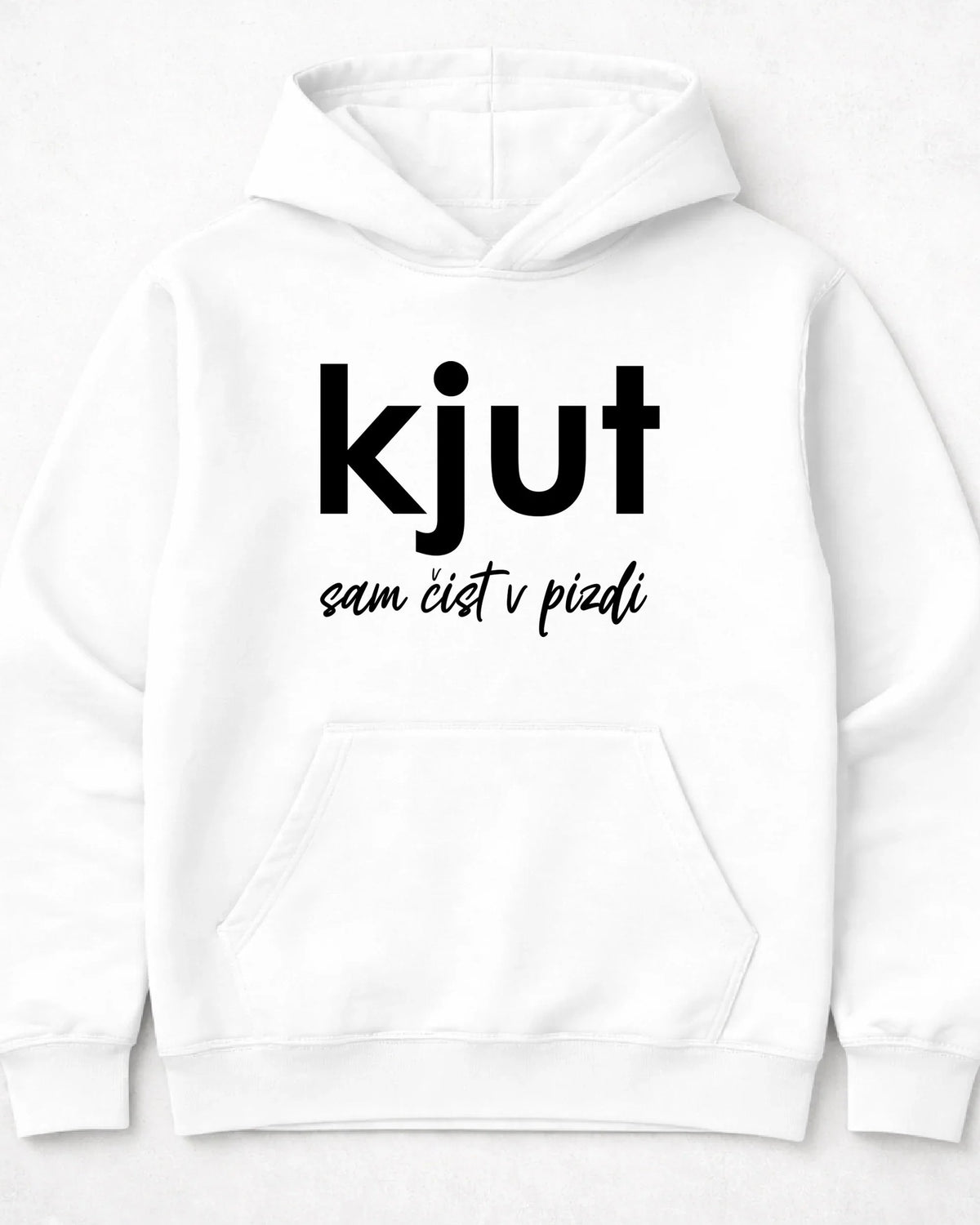 pulover s kapuco "kjut sam čist v pizdi"