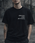 majica "igraj se z joški, ne s čustvi"