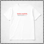 majica "krščen matiček"