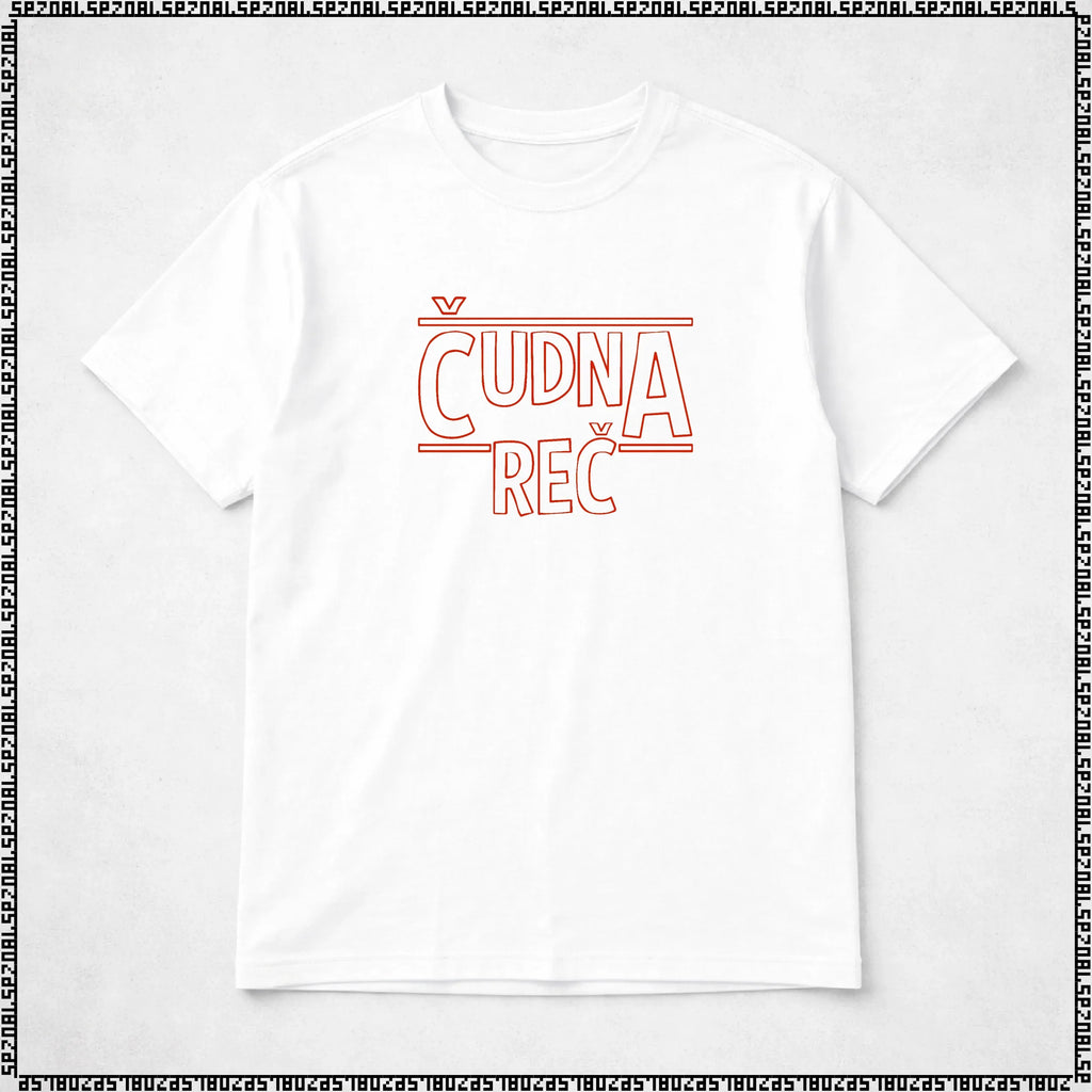 majica "čudna reč"
