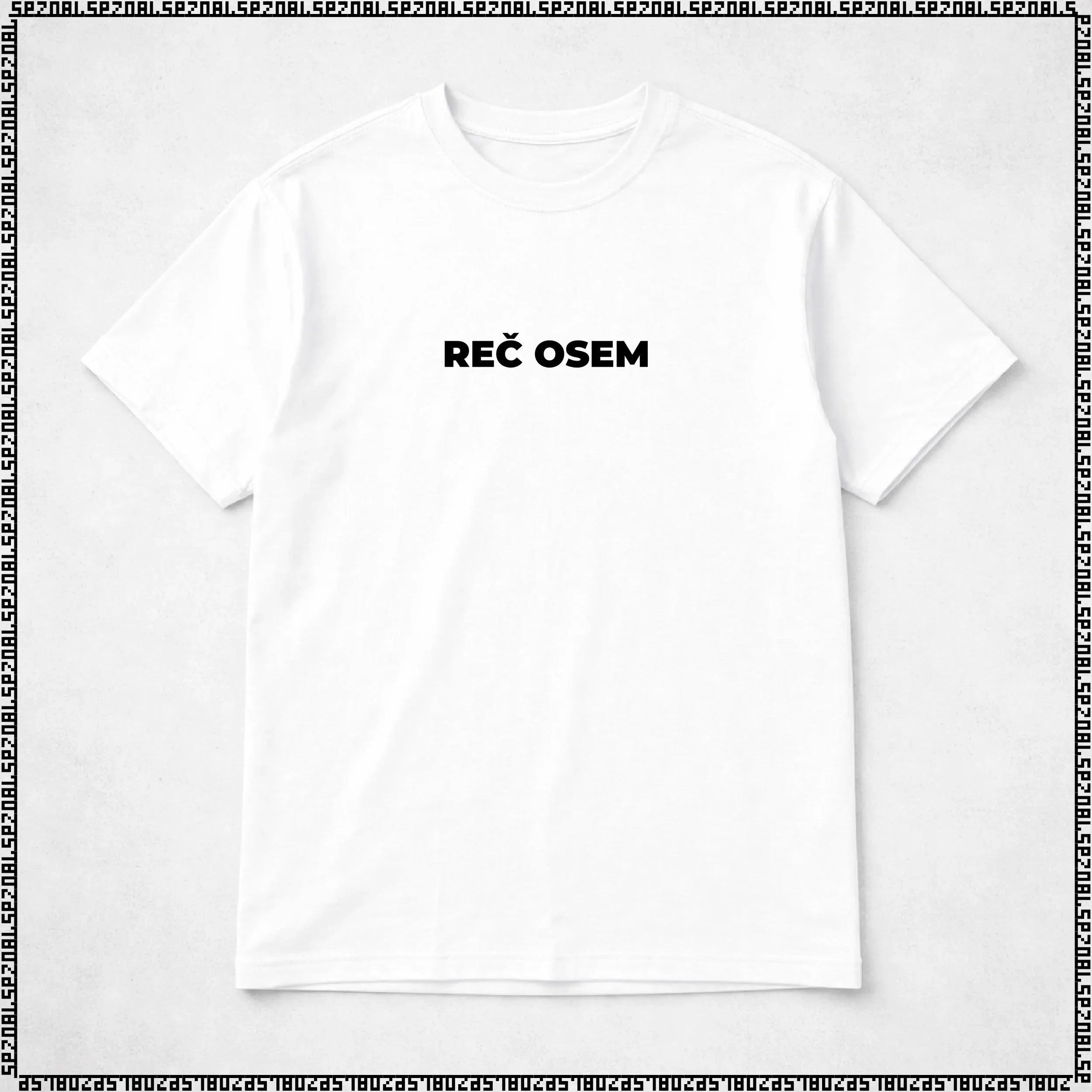 majica "reč osem"