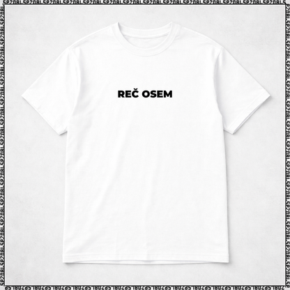 majica "reč osem"