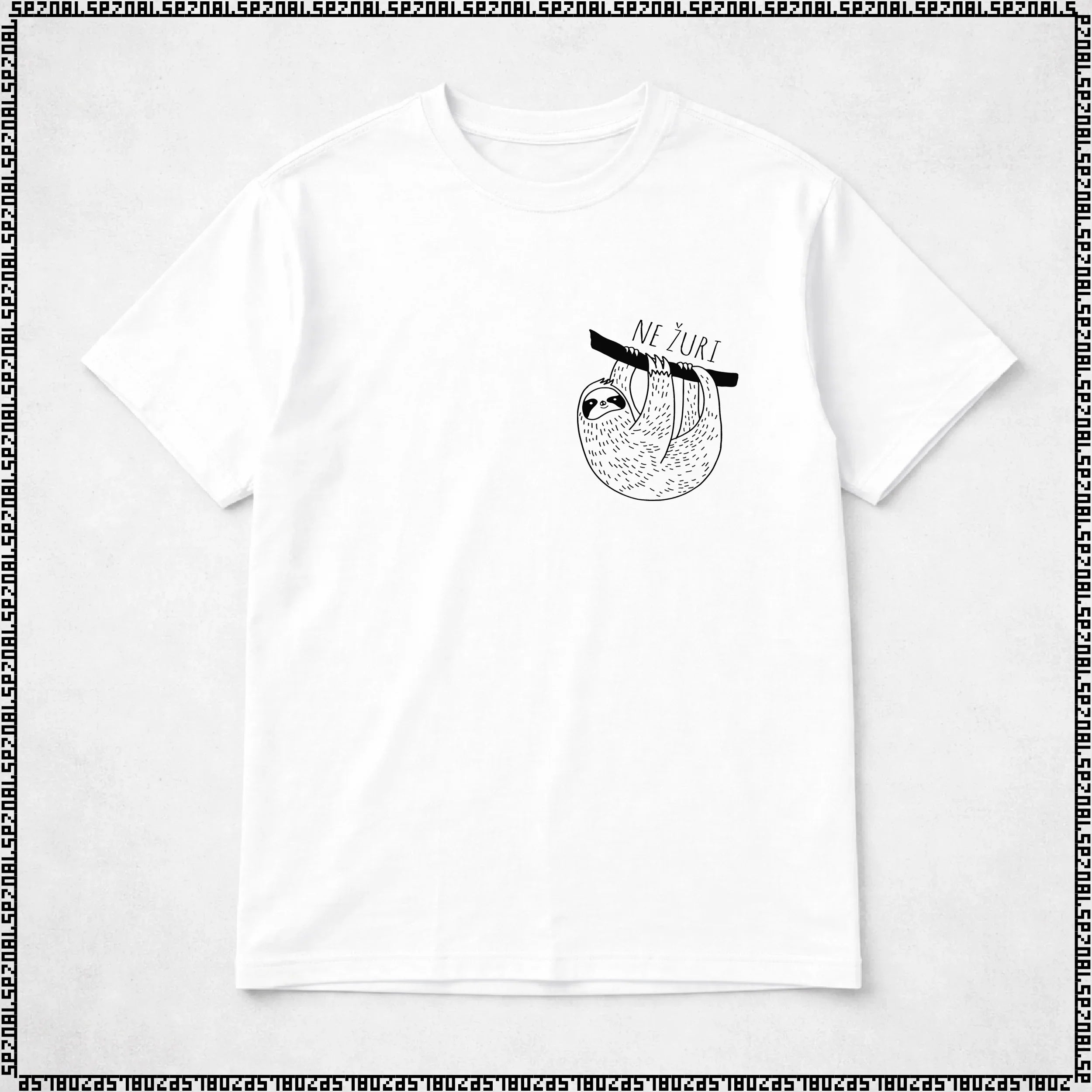 majica "ne žuri"