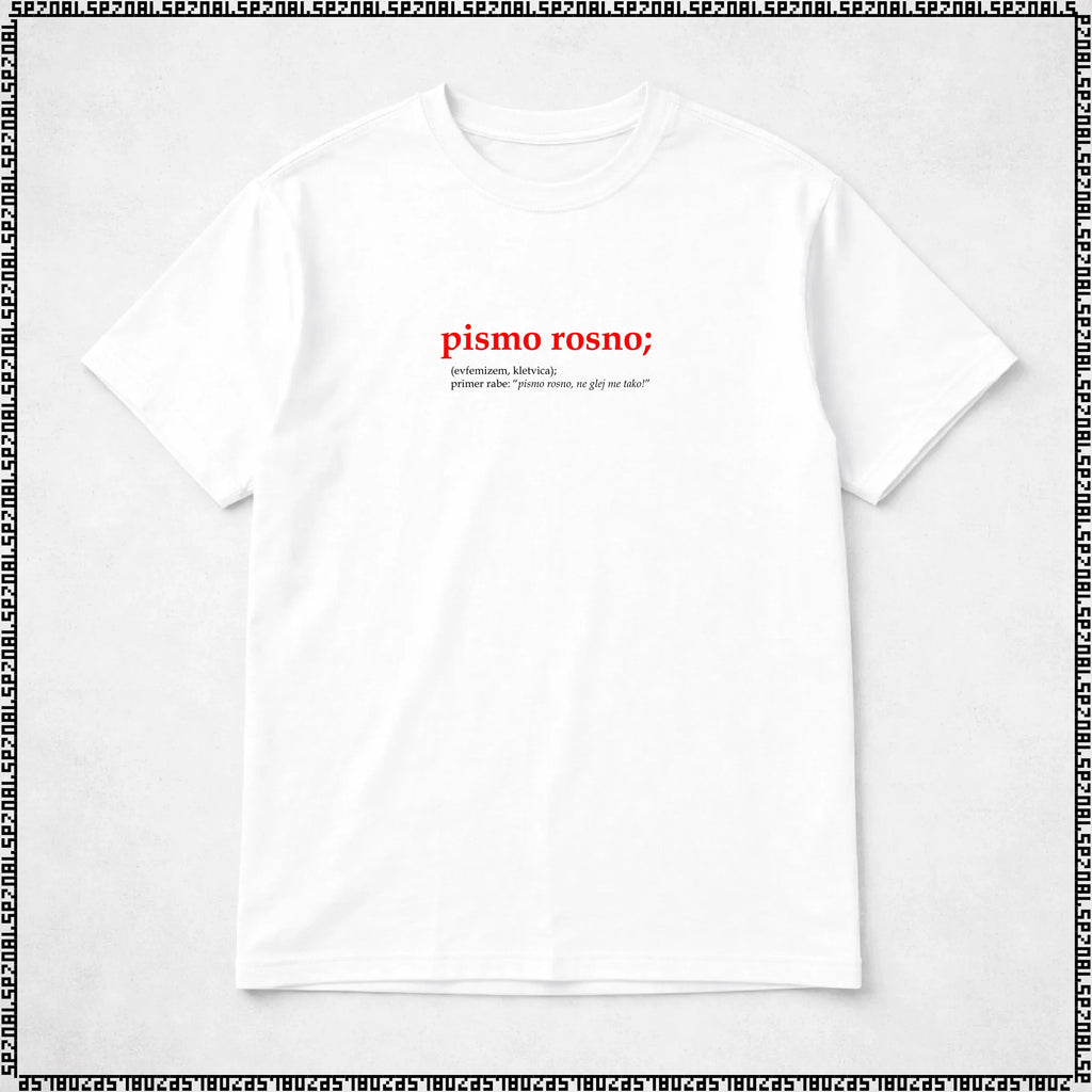 majica "pismo rosno"